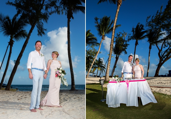 Beautiful tree lined beach location for your reception
