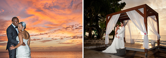 Beautiful sunset opportunities for your wedding at The Beach House Restaurant