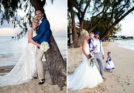 Tree lined beach provides beautiful seascapes