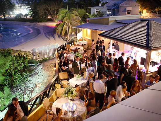 cocktail styled reception