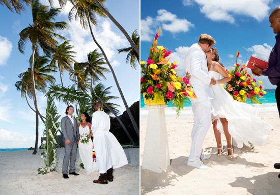 Wedding set up options at Bottom Bay