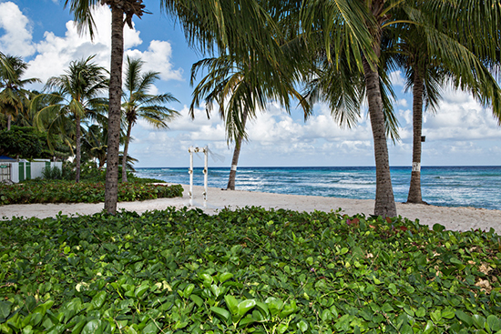 Part of the beautiful seascape at The Coconut Court Hotel