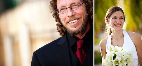 Bride & Groom at The Coconut Court Hotel