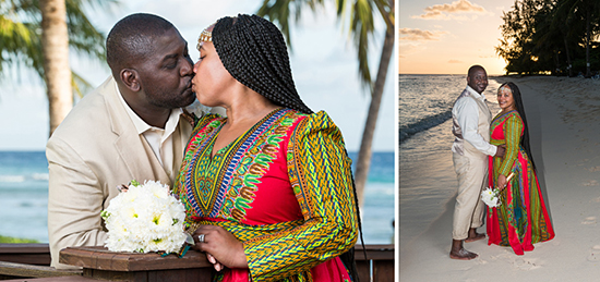 The sun sets on another beautiful celebration