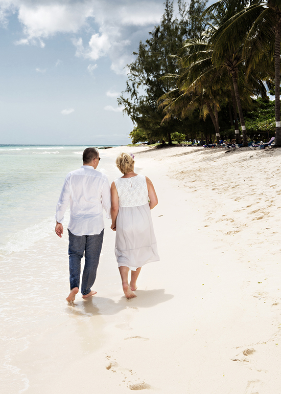Beautiful beach at The Coconut Court Hotel